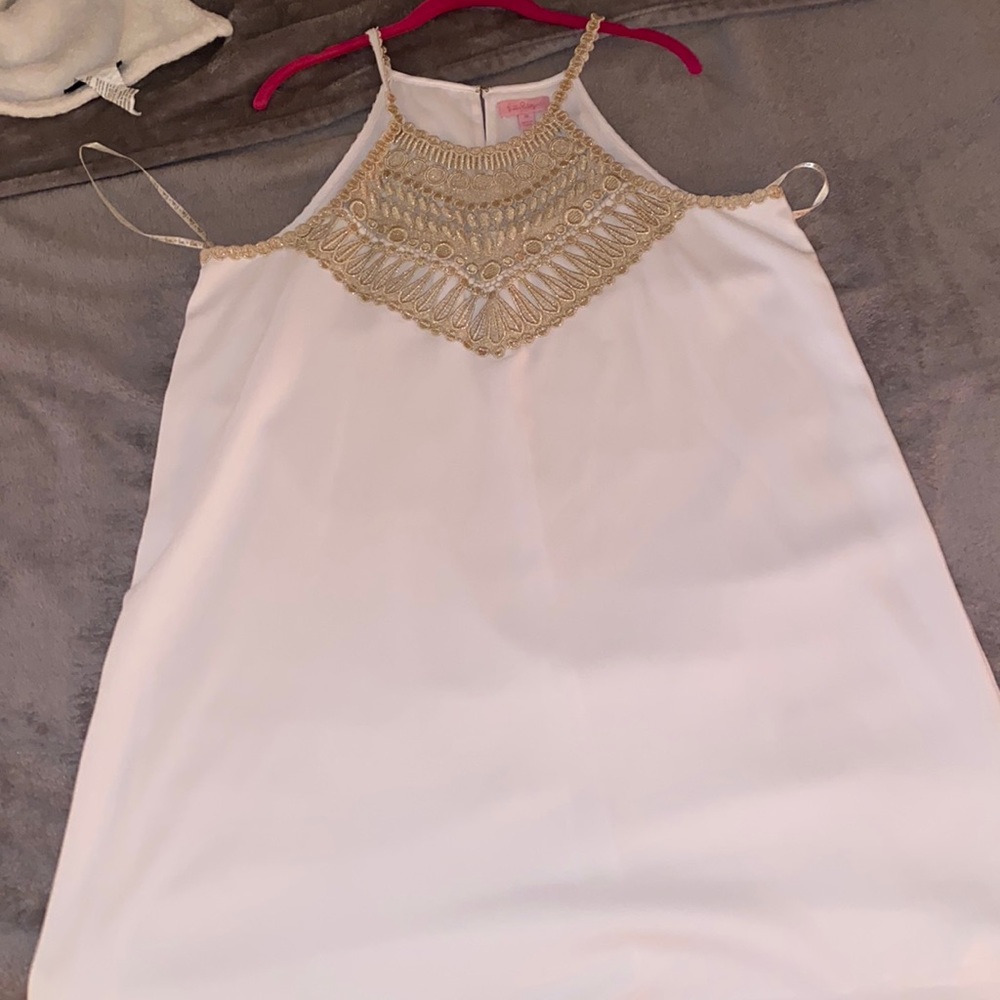 Lilly Pulitzer soft pearl shift